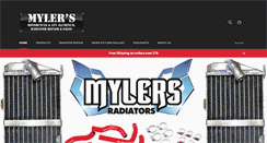 Desktop Screenshot of motorcycleradiators.com